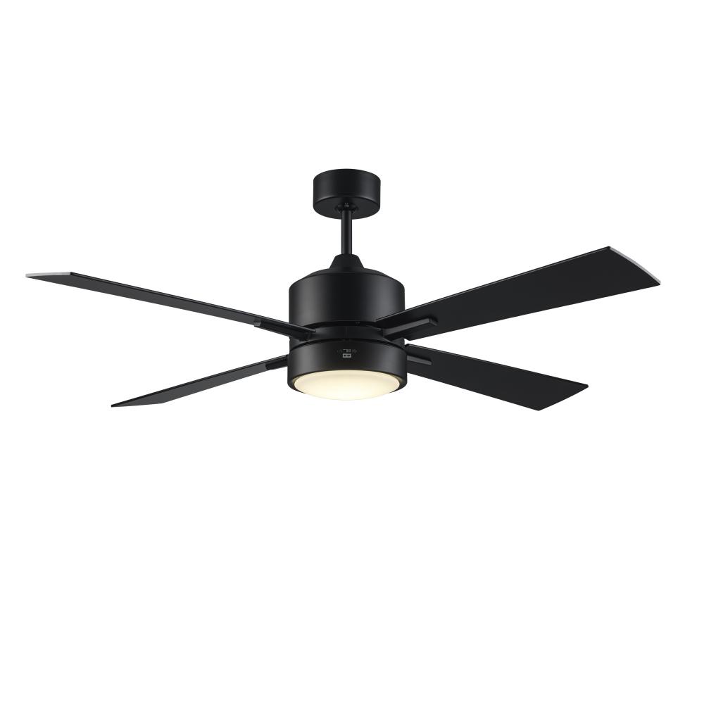 4 BLADE-52" LED FAN-WC6 INCLUD-1/2" ROD